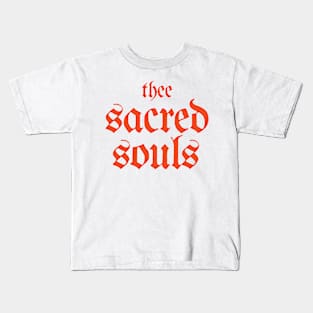 Thee Sacred Souls logo Kids T-Shirt